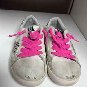 Golden Goose Kids Sneakers with Pink‎ Laces